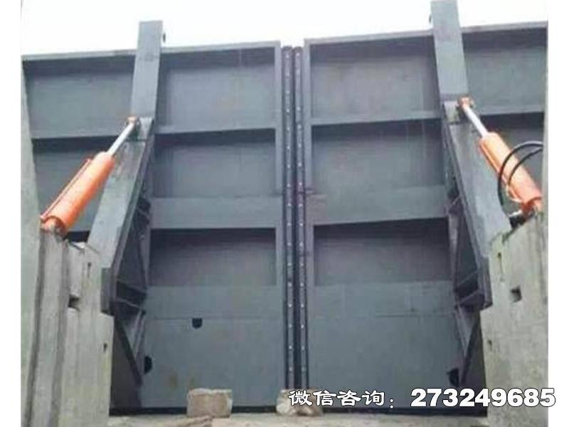 崇礼液压双控翻板闸门